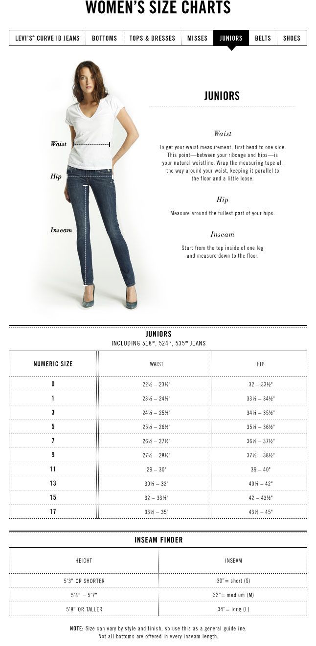 Levis Size Guide Nz – Yoiki Guide